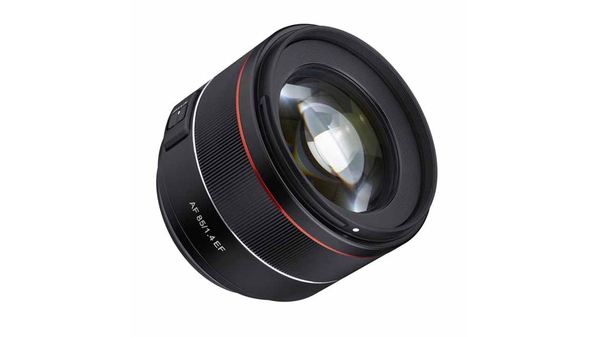サムヤン、小型・軽量のキヤノンEF対応レンズ「AF85mm F1.4 EF 