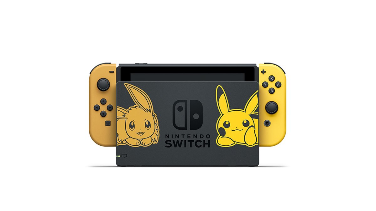 ピカチュウ・イーブイのJoy-Conとドック、DLソフト付きの特別なNintendo Switch - 価格.com