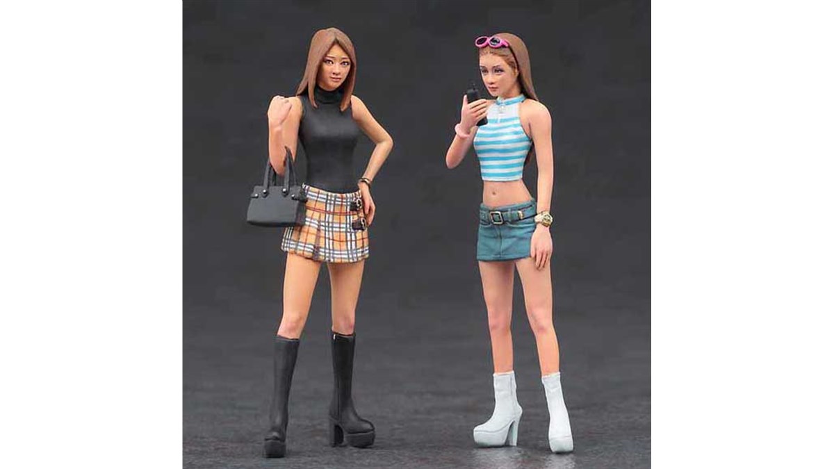 ハセガワ 1/24 フィギュアコレクションシリーズ 90&#39;s 厚底ギャルフィギュア プラモデル FC02 mxn26g8 Amazon.co.jp: ハセガワ(Hasegawa) 1/24 フィギュアコレクション