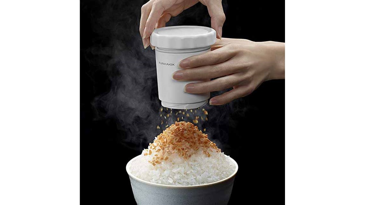 亀田製菓、「亀田の柿の種」をふりかけにする専用マシン「フリカ