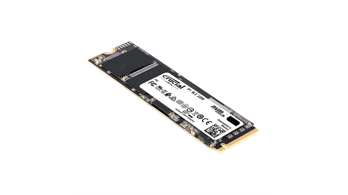 内蔵型SSD crucial P1 M.2 2280 1000GB SSD Amazon | Crucial SSD M.2 1000GB P1シリーズ Type2280 PCIe3.0x4 NVMe