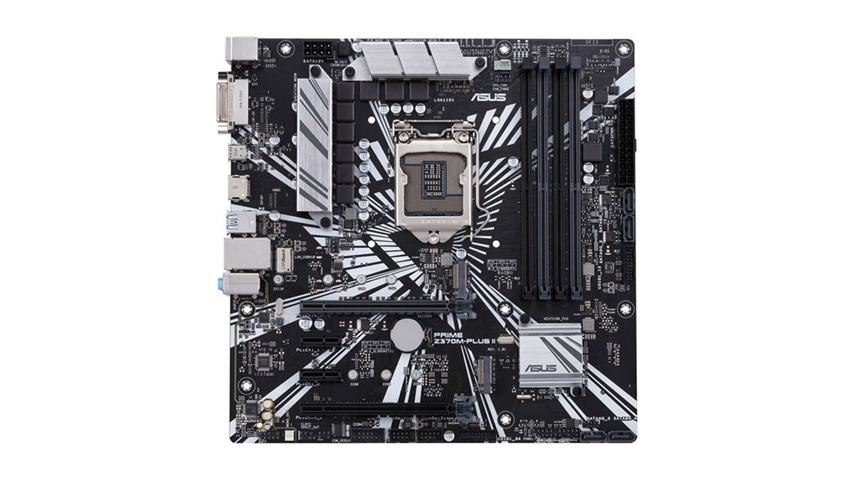 ASUS、「Intel Z370」を搭載したMicroATXマザーボード「PRIME Z370M