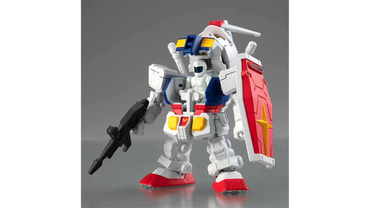 機動戦士ガンダム」可動パイロットがMSに乗り込む、食玩新シリーズ