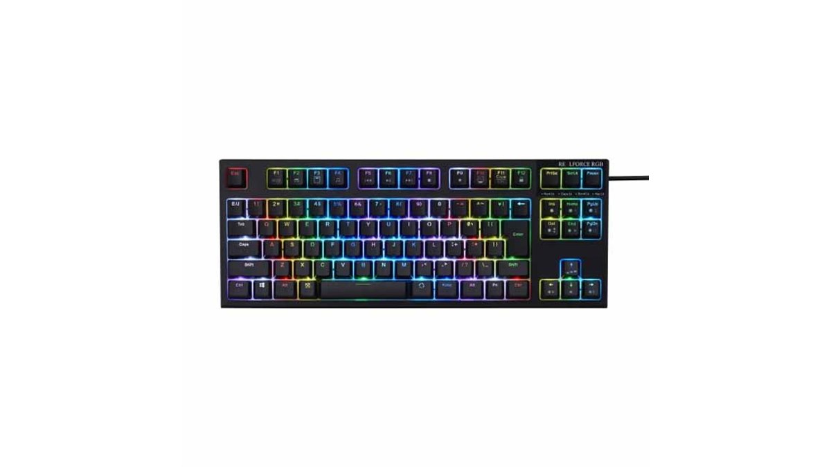 東プレ、PCゲーマー向けキーボード「REALFORCE RGB TKL」を12月