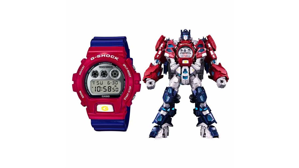 カシオ、G-SHOCKとトランスフォーマーのコラボモデル「DW-6900TF-SET」 - 価格.com