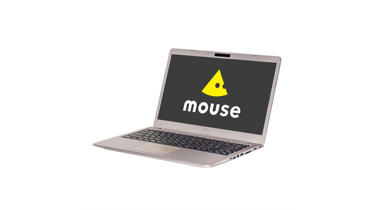 mouse、CM公開を記念した台数限定価格の14型/15.6型ノートパソコン