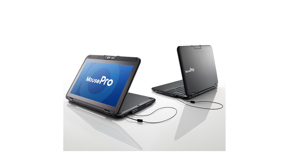 MousePro、360度回転キーボード搭載の耐衝撃・防塵2in1「MousePro-P116