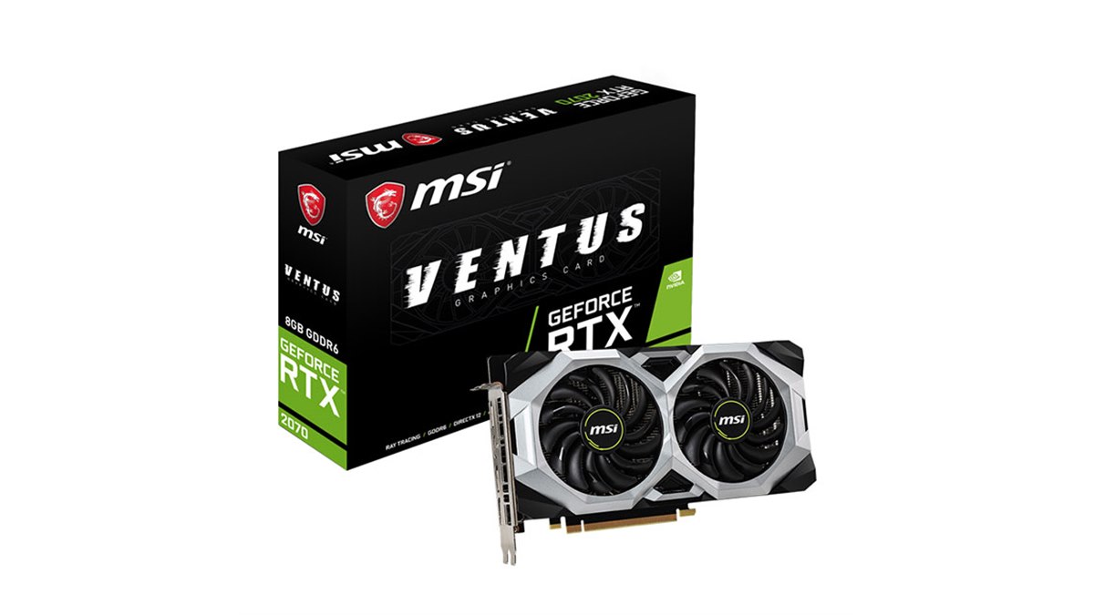 MSI、デュアルファンを採用した「GeForce RTX 2070 VENTUS 8G」 - 価格.com