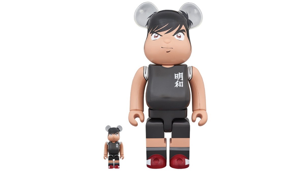 キャプテン翼」日向小次郎がBE@RBRICKに、100％と400％の2体セット発売