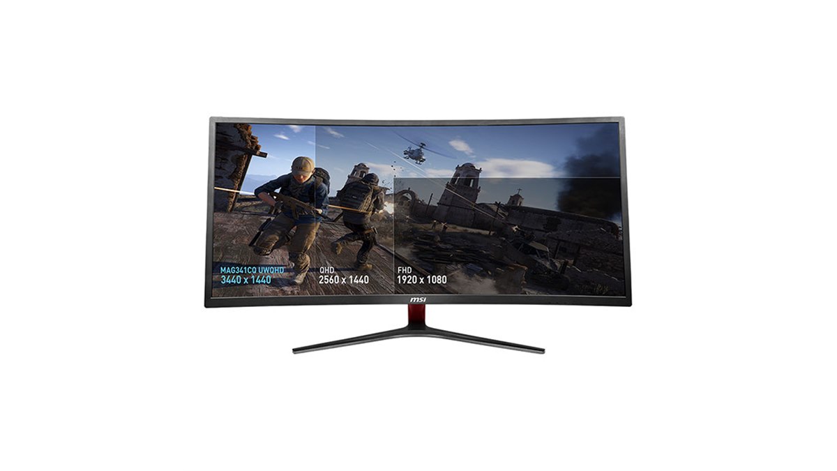 MSI、3440×1440表示で曲面を採用した34型ゲーミング液晶など2機種