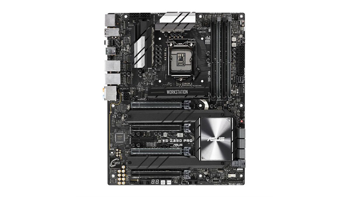 ASUS、4枚のビデオカードを搭載可能なATXマザーボード「WS Z390