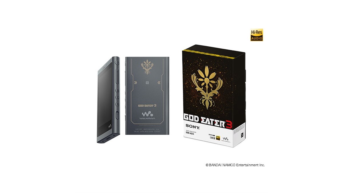 ソニー、PS4ソフト「GOD EATER 3」コラボのウォークマン