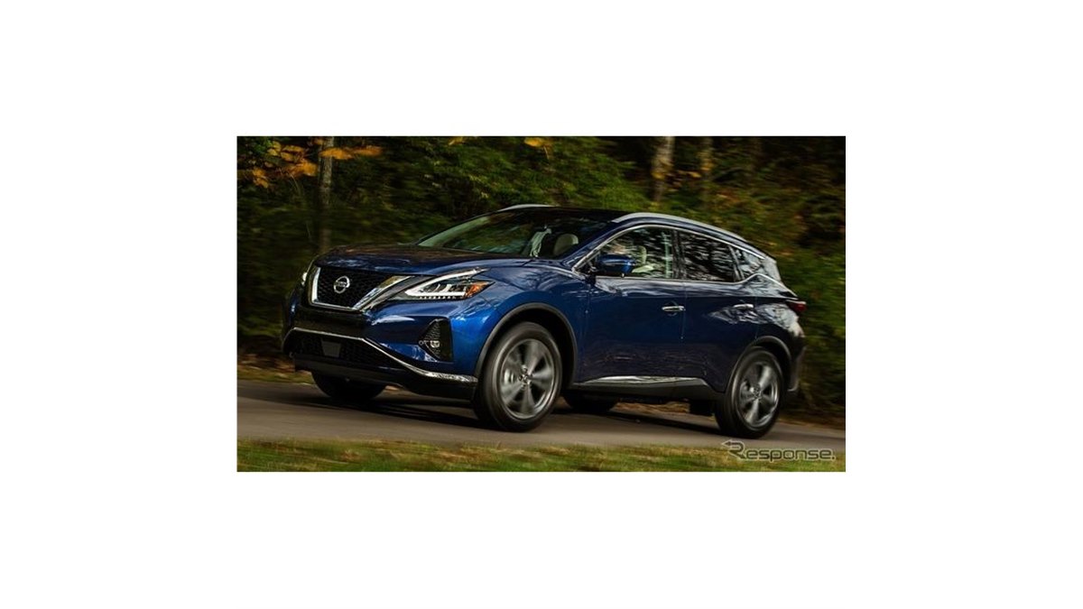日産 ムラーノ 2019年型、最新「セーフティシールド360」搭載…3万1270