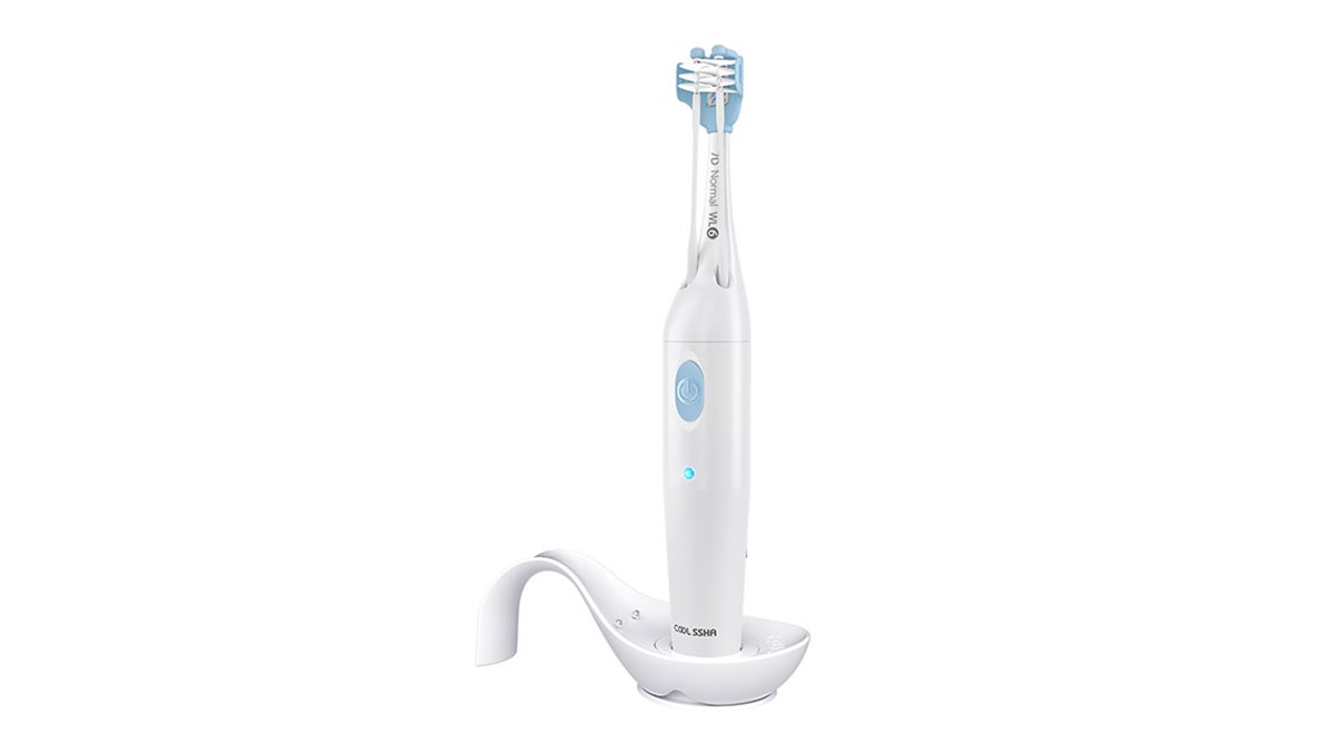 MEDIK、3方向から磨ける新方式の電動歯ブラシ「COOLSSHA」 - 価格.com