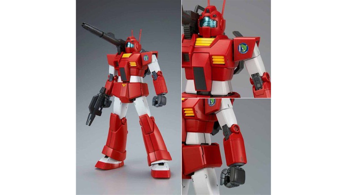 紅き戦術支援機！「MG ジム・キャノン［レッド・ヘッド］（ジャブロー防衛隊仕様）」予約受付スタート！ | GUNDAM.INFO