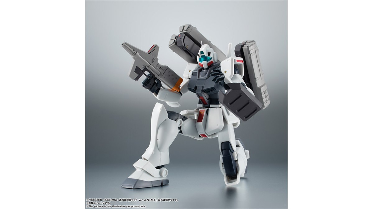 ROBOT魂　連邦セット　画像のものがすべてです ROBOT魂 連邦軍武器セット ver. A.N.I.M.E. レビュー : はっちゃか