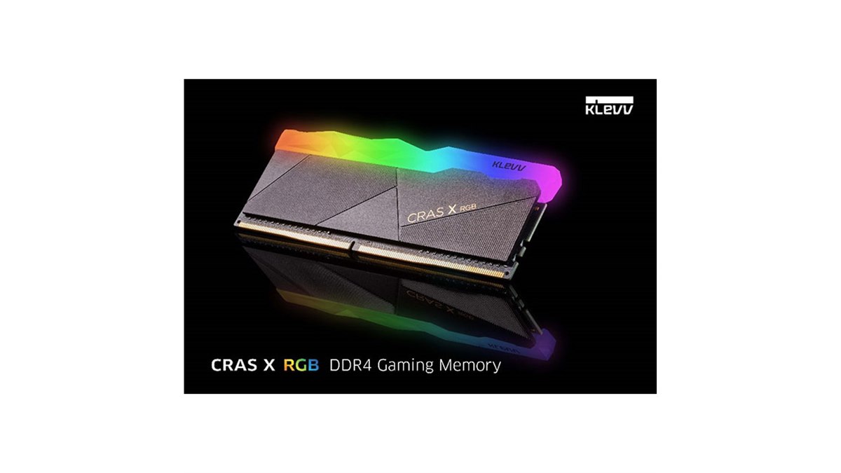 ESSENCORE、ゲーミングメモリー「KLEVV CRAS X RGB/BOLT X DDR4