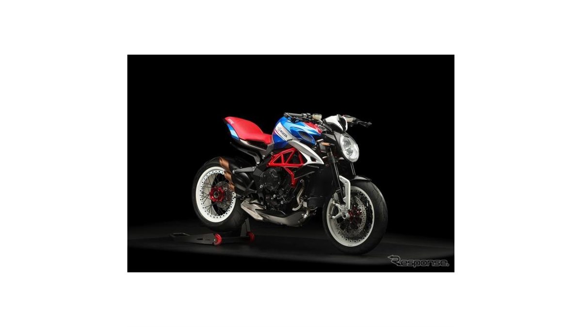 MVアグスタ、ドラッグスター800RRアメリカ を日本市場に投入 星条旗を