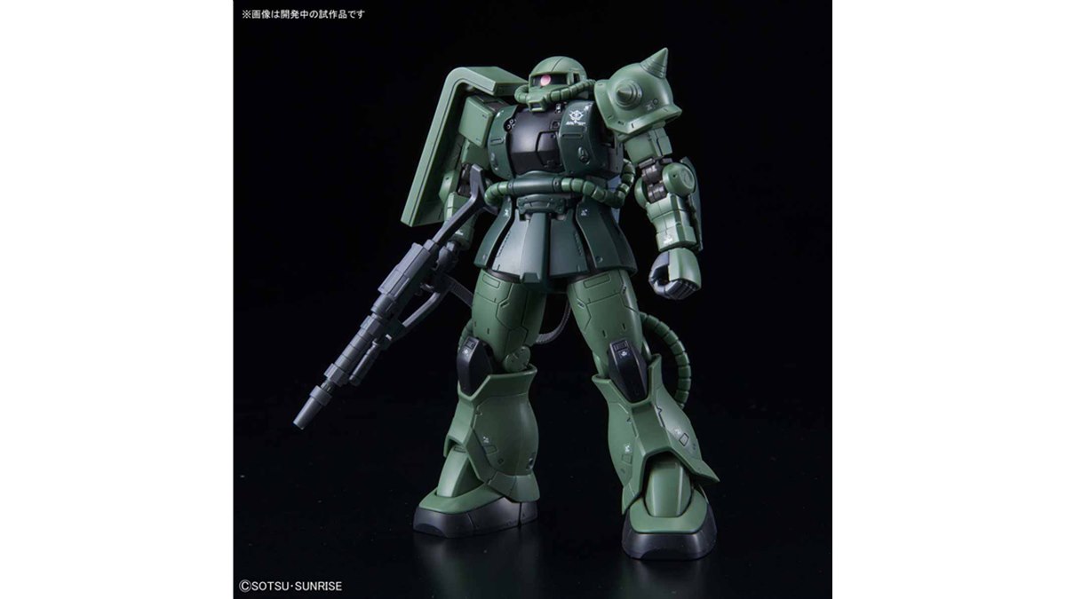 バンダイ、「ガンダム THE ORIGIN」ザクII C-6/R6型のHG 1/144ガンプラ