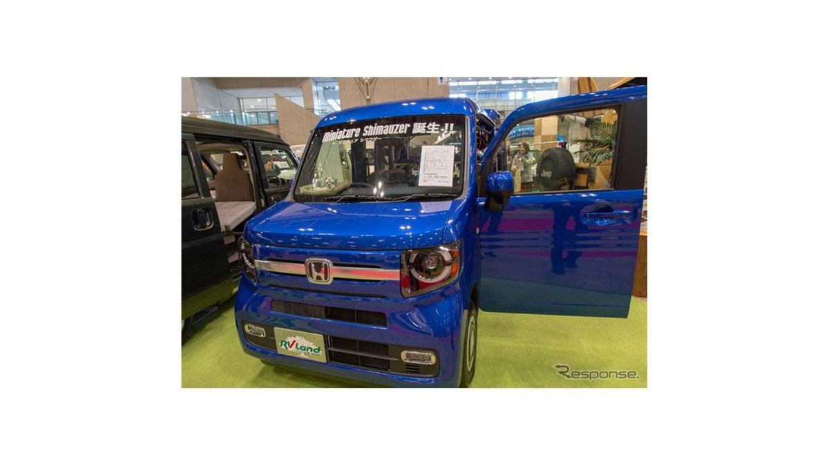 ハイポジションベッドが生み出した積載量、岡モータース N-VAN