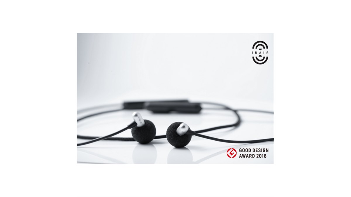 INAIR、スピーカーのような再生音が特徴のワイヤレスイヤホン「INAIR