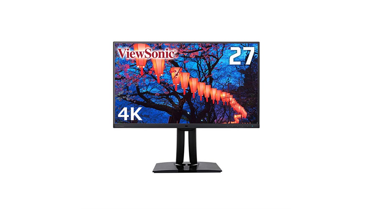 ViewSonic、カラーマネージメント対応の27型4K液晶「VP2785-4K