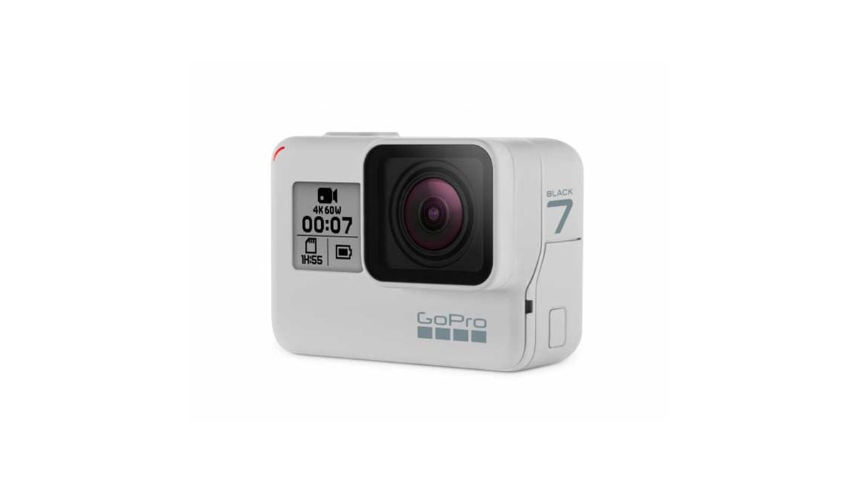 GoPro - GoPro hero7 black  限定色 ダスクホワイト GoPro、「HERO7 Black」に限定カラー「Dusk White」を追加