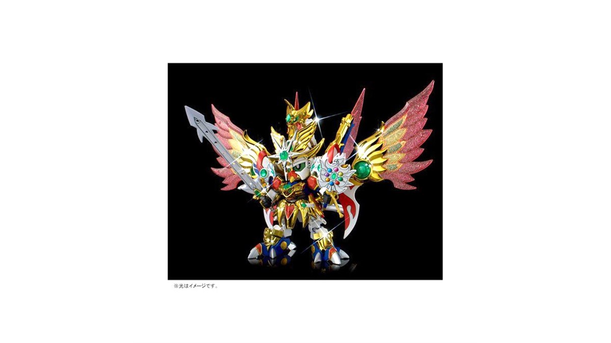 限定カードダス2枚がもらえる、「BB戦士 LEGENDBB 飛駆鳥大将軍」発売