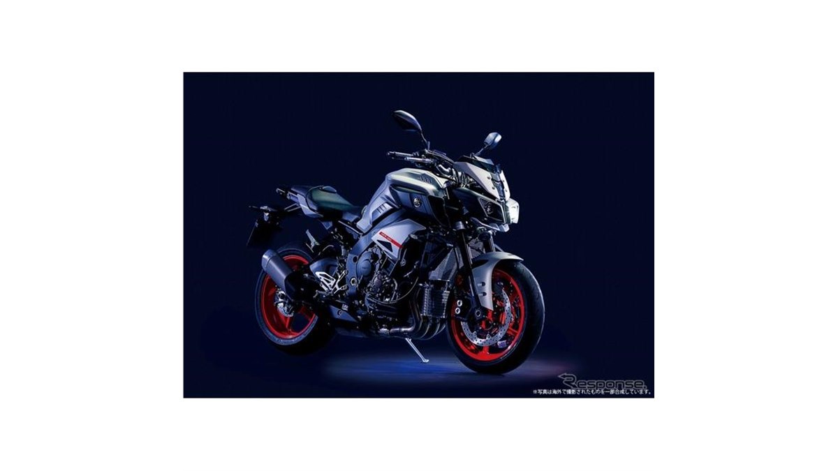 ヤマハ MT-10 / MT-09、新色追加へ…バーミリオンホイールで