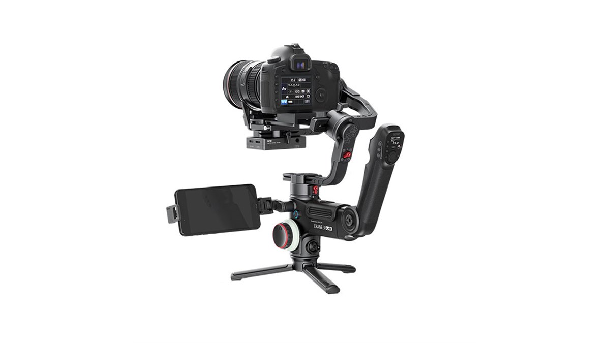 ZHIYUN、フルHD画像転送に対応したカメラ用スタビライザー「CRANE 3