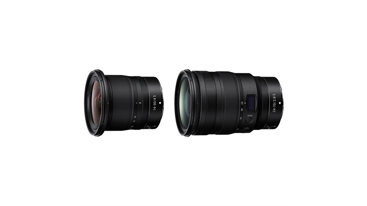 ニコン、「NIKKOR Z 14-30mm f/4 S」「NIKKOR Z 24-70mm f/2.8 S