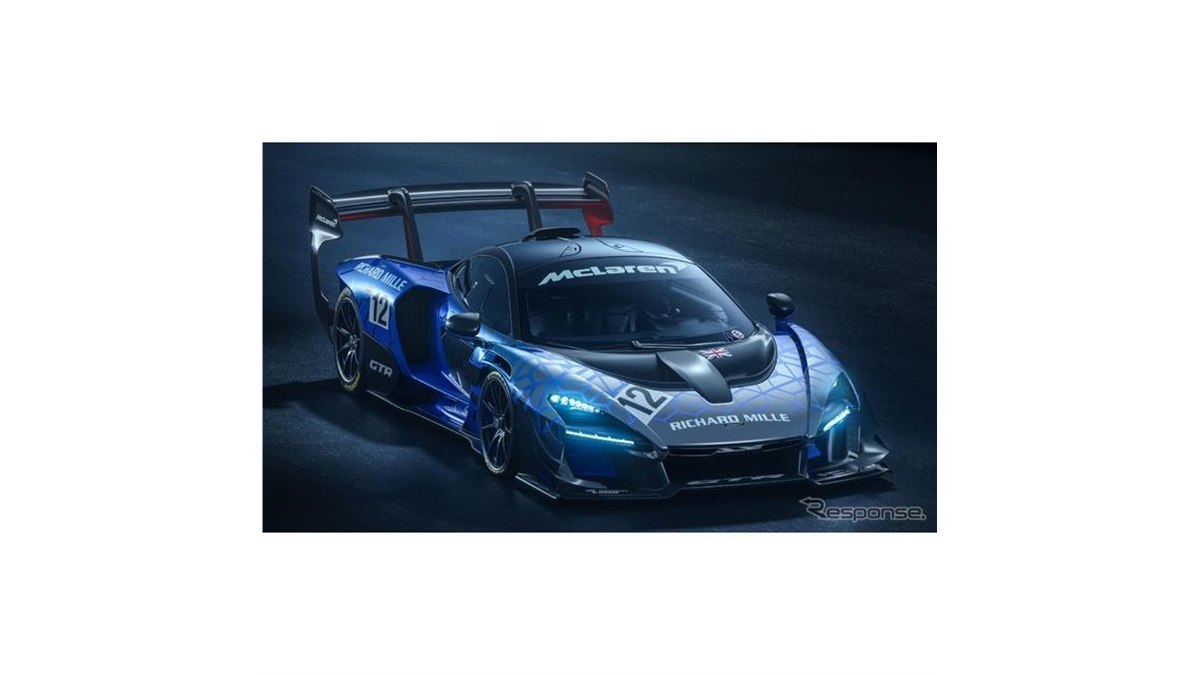 マクラーレン セナ のサーキット専用車「GTR」、実車を公開し初走行も