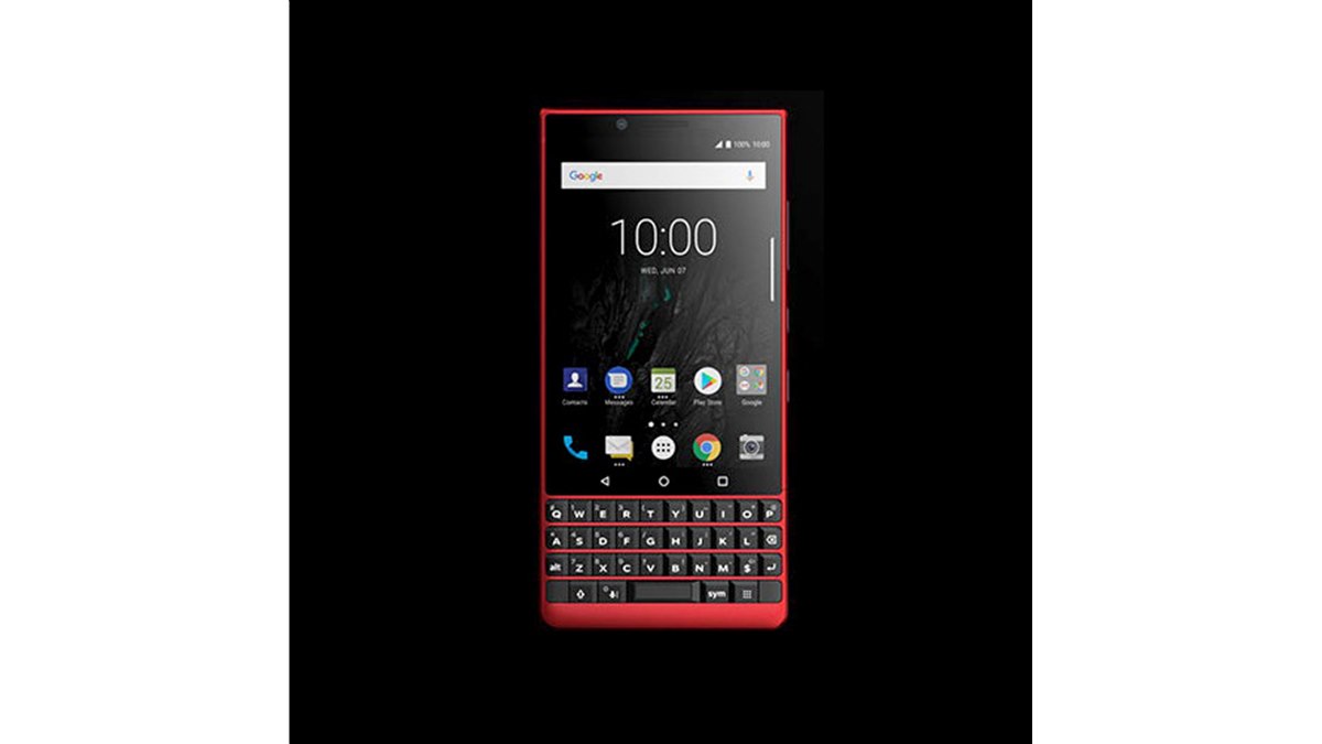 89,800円、物理キー付きスマホ「BlackBerry KEY2 RED EDITION」の発売