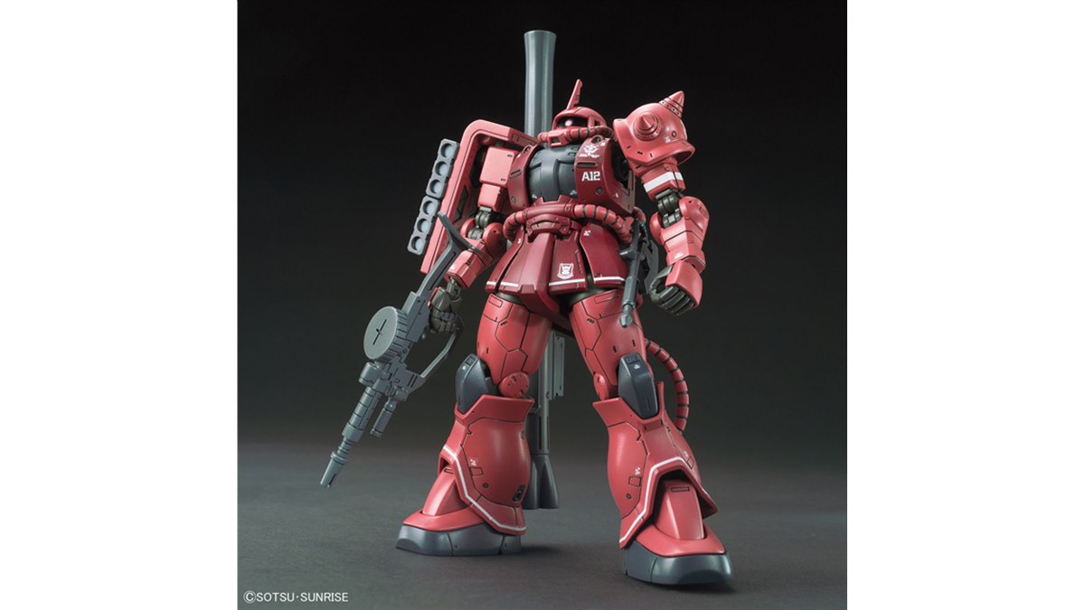え*ん様 HG 1/144 シャア専用ザクII 赤い彗星Ver. 素人作品 HG 1/144 シャア専用ザクII 赤い彗星Ver． | ガンダム