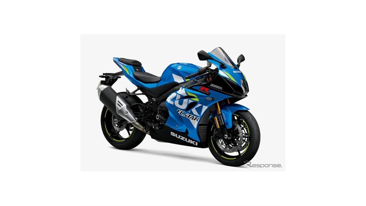 スズキ GSX-R1000R、カラー＆グラフィック変更 Fブレーキホースも