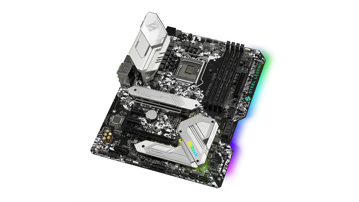 正常動作品　ASRock Z390 Steel Legend マザーボード ASRock > Z390 Steel Legend
