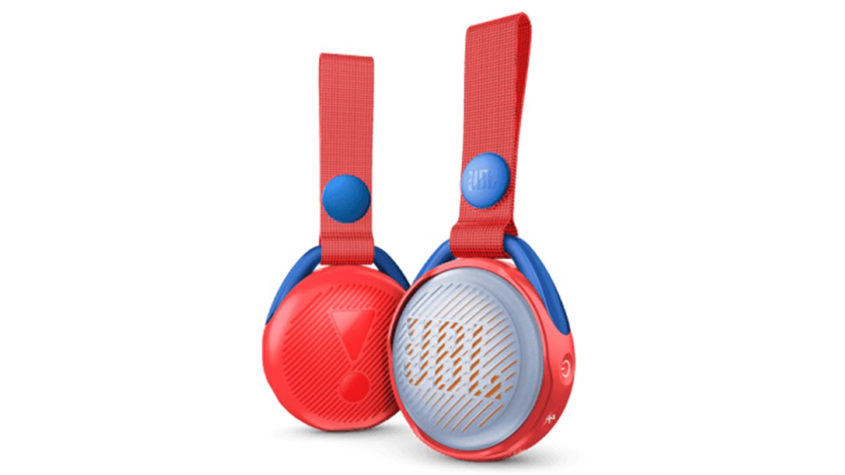 JBL、LEDライトリング付きの防水Bluetoothスピーカー「JBL JR POP