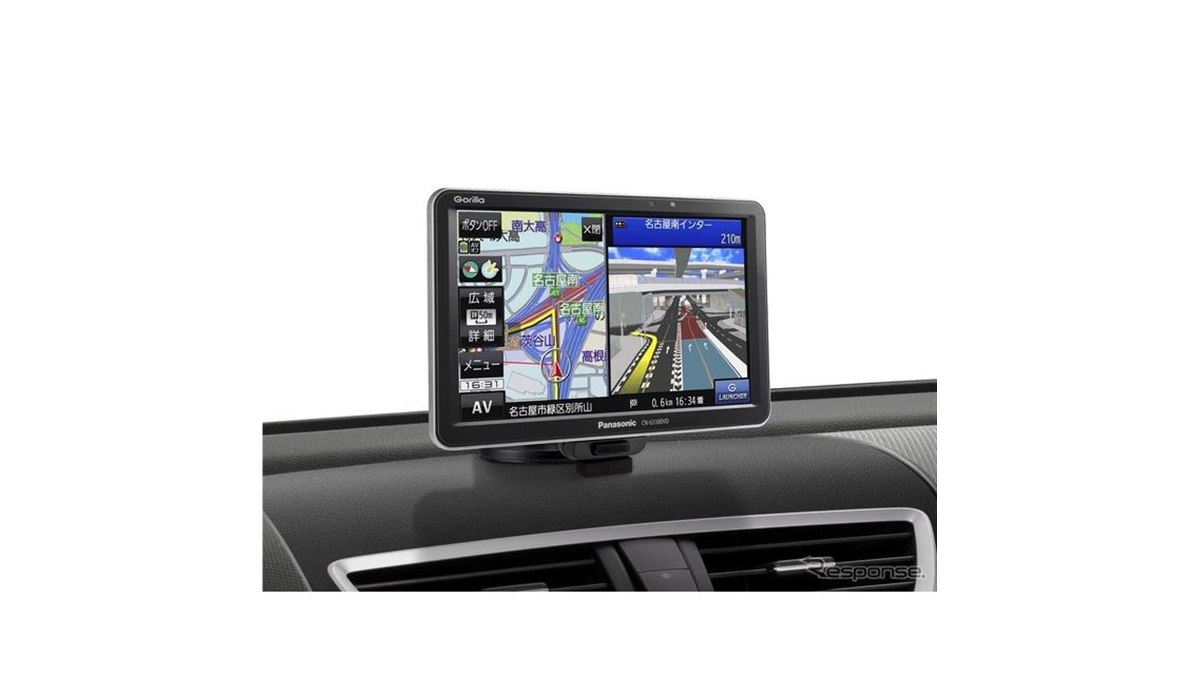 パナソニックのポータブルカーナビ、『ゴリラ』に新型！ カラーレーン