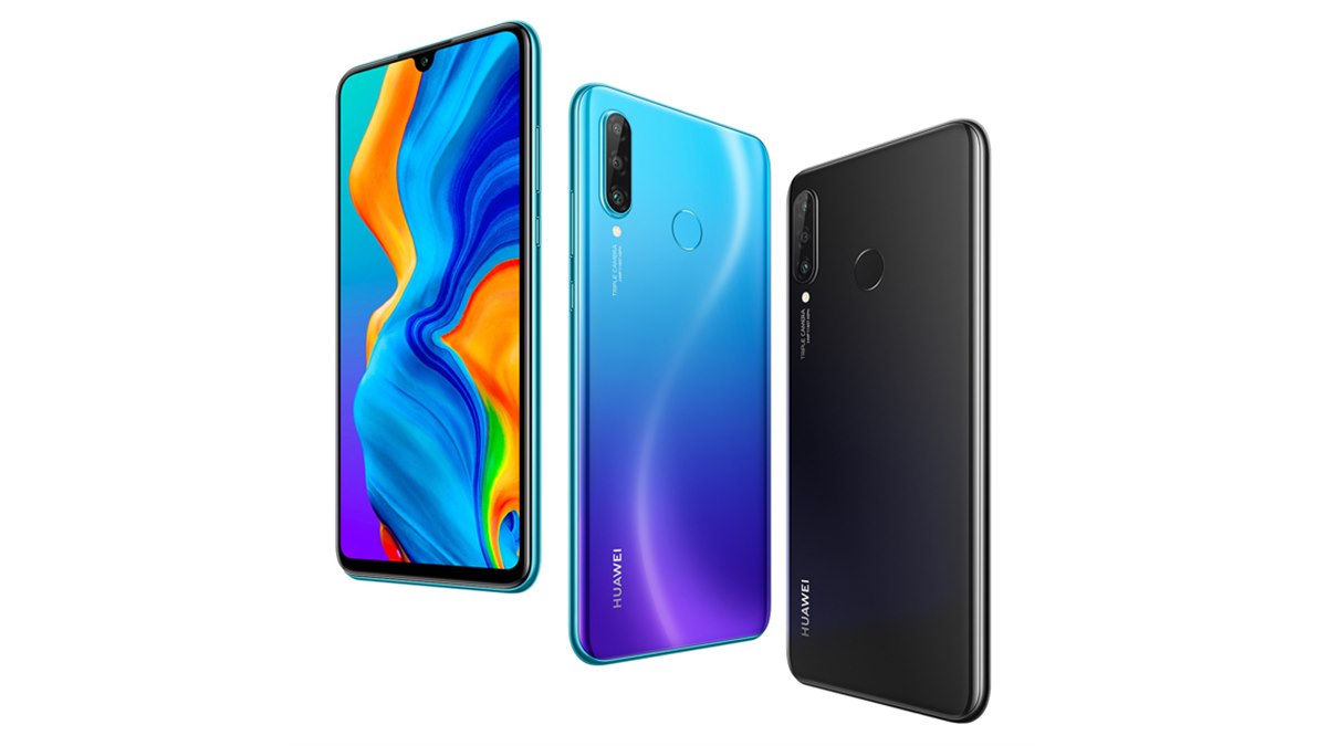 I 美品　HUAWEI P30 lite 本体　SIMフリー ファーウェイ、6.15型SIMフリースマホ「HUAWEI P30 lite」32,880