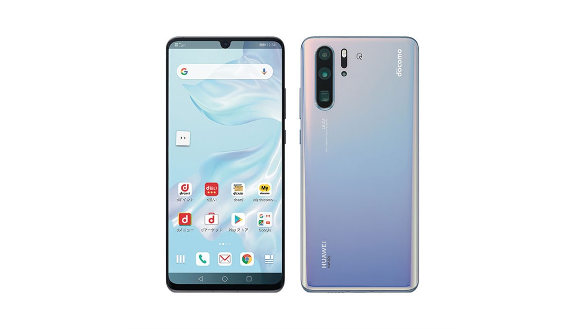 ドコモ、ファーウェイ製スマホ「HUAWEI P30 Pro HW-02L」予約