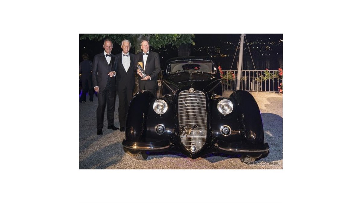 1937年型アルファロメオ 8C 2900Bベルリネッタ、世界で最も美しい