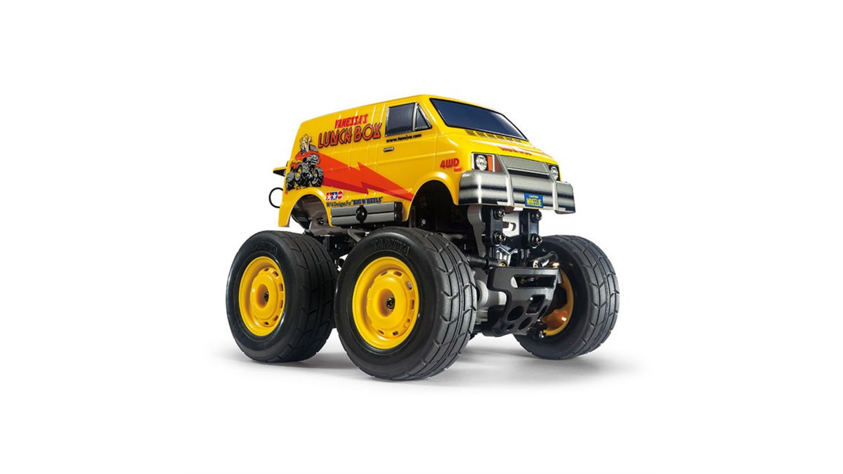 ランチボックスミニ　RC完成セット 1/12 電動RC組立キット オフロードカー ランチボックス ブラック