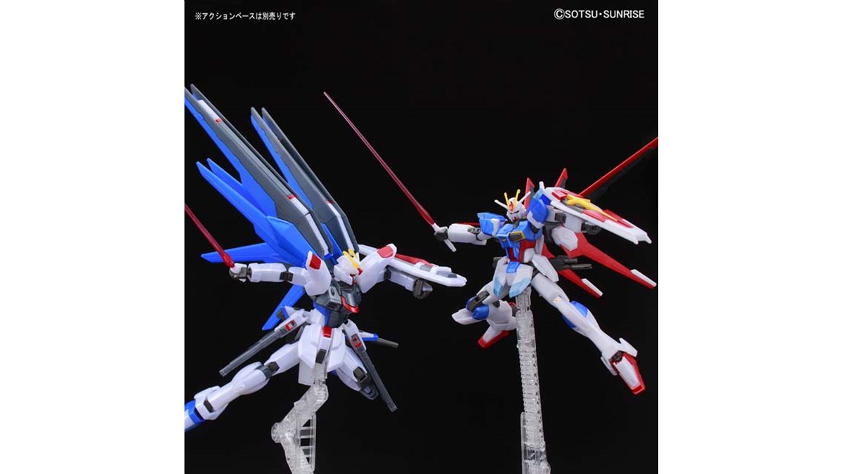 HG フリーダムガンダム vs フォースインパルスガンダム　メタリック　ガンプラ HG 1/144 フリーダムガンダムvsフォースインパルスガンダム(運命