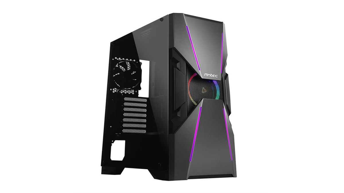 Antec、フルスクリーン設計の強化ガラスサイドパネルを採用したPC