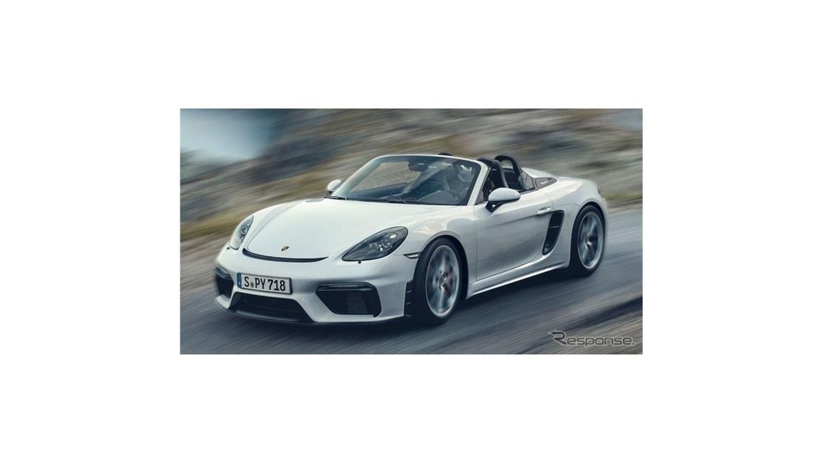 ポルシェ、718 スパイダー と 718 ケイマン GT4 発表…6気筒