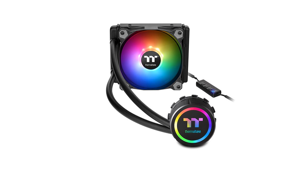 PC用ファン・クーラー Thermaltake Water 3.0 240 Riing RGB CL-W107-PL12SW-