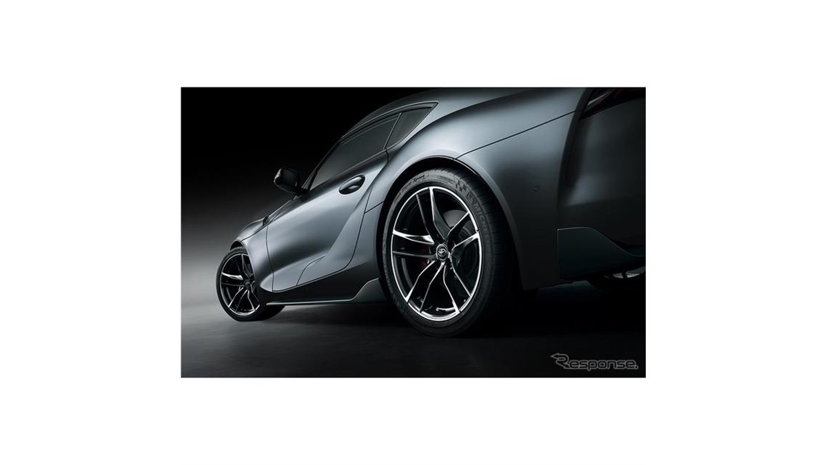 トヨタ スープラ 新型、ミシュラン パイロットスーパースポーツを新車