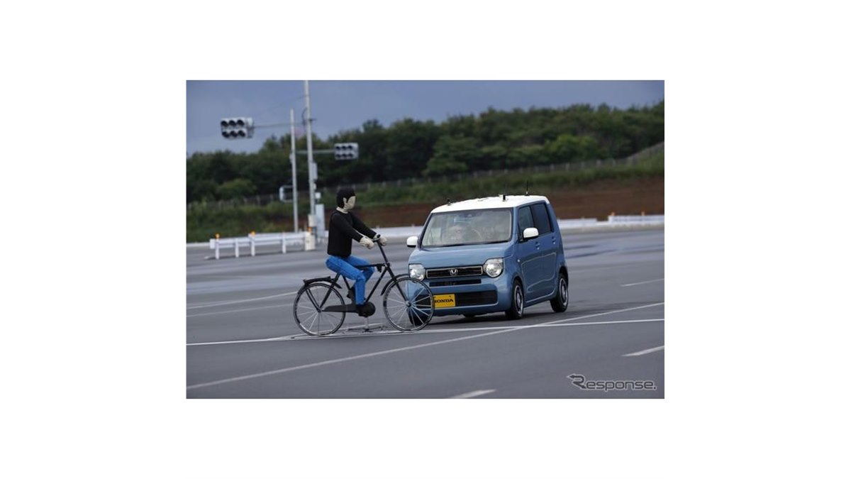 ホンダ N-WGN 新型】進化したホンダセンシング…夜間歩行者と飛び出し 