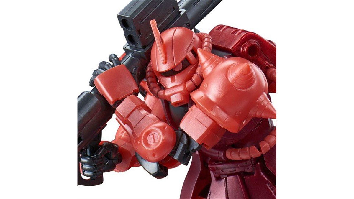 ガンダムベース限定「シャア専用ザクII」メタリック仕様、オンラインに