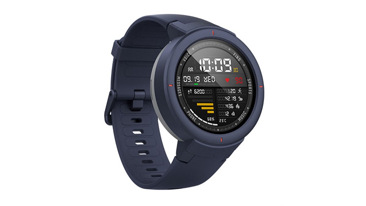 Xiaomi Vergeスマートウォッチ Amazfit Xiaomi GPS Bluetooth, Black, Onyx Watch Smart Verge Amazfit Huami その他